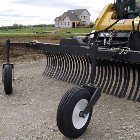 skid steer grading rake|power rake for skid steer.